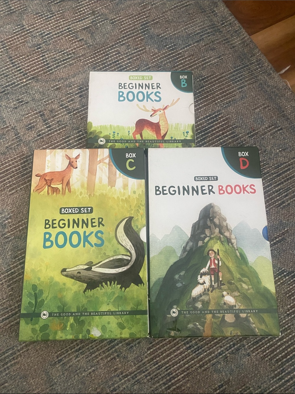 The Good and the Beautiful Beginner Books boxed sets